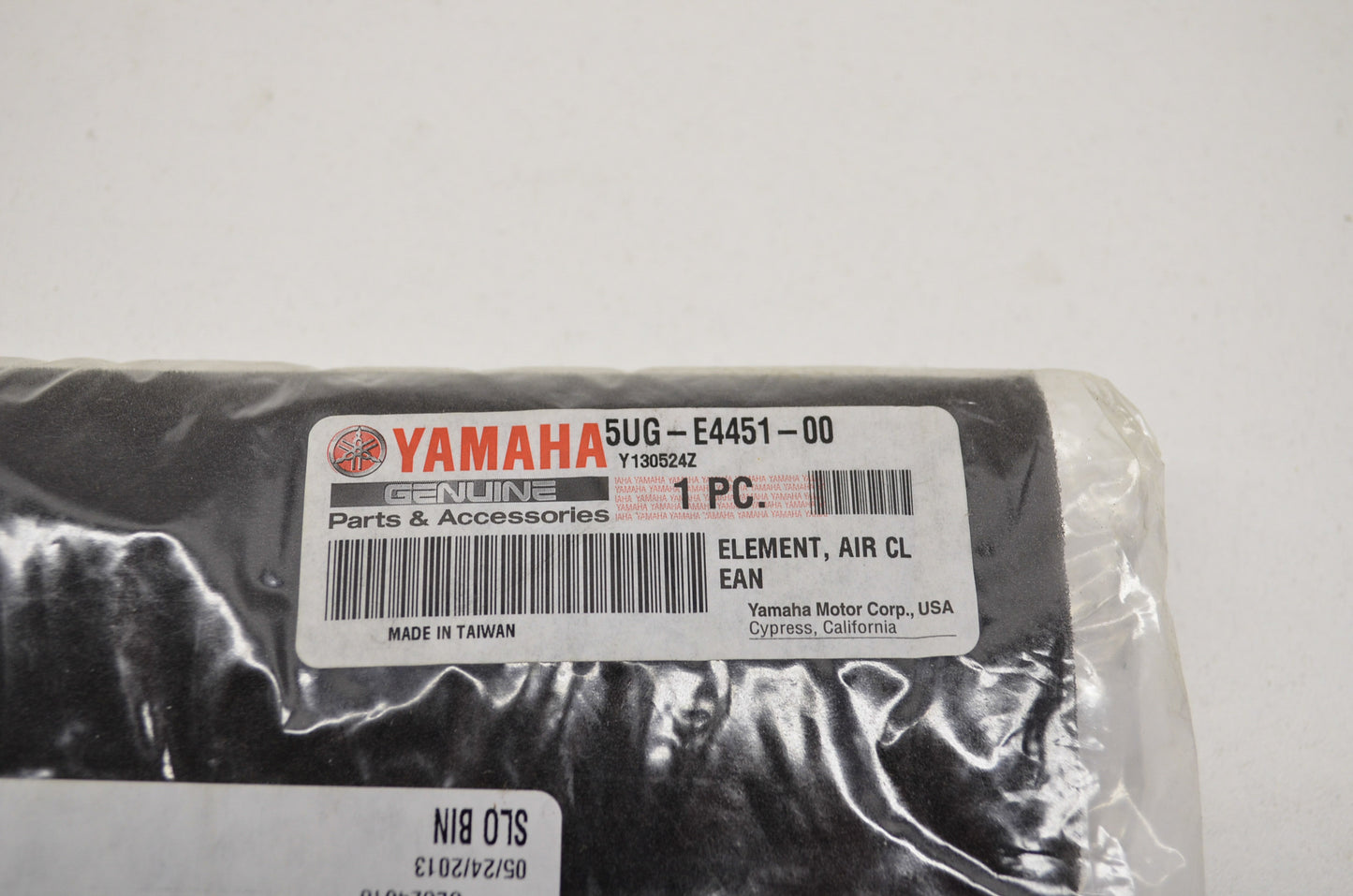 New OEM Yamaha 5UG-E4451-00-00 Air Cleaner Element NOS