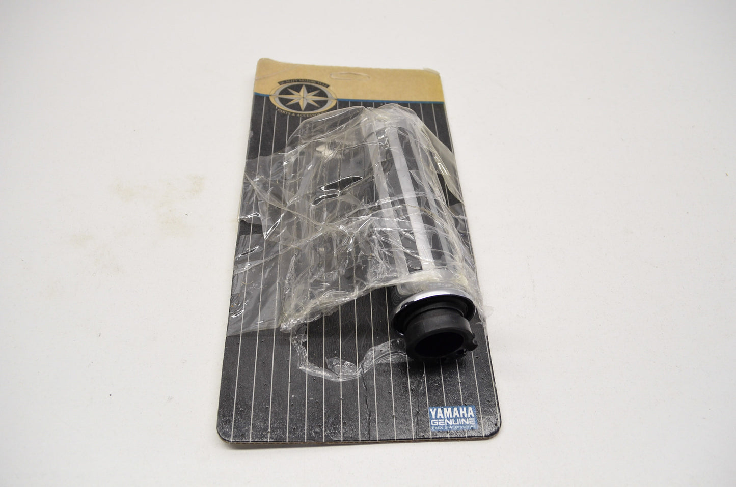 OEM Yamaha STR-4NK37-10-11 Chrome Handlebar Grip NOS