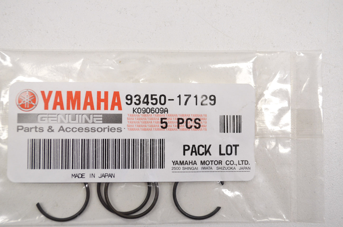 New OEM Yamaha Circlip QTY 4 NOS
