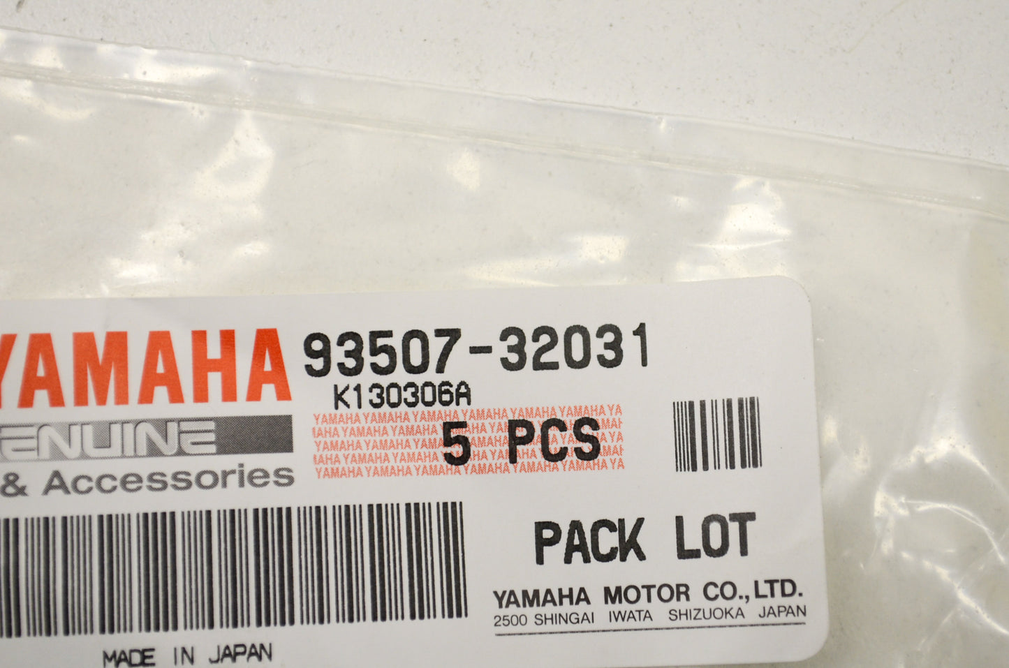OEM Yamaha 93507-32031-00 Ball 7/32 Qty 3 NOS