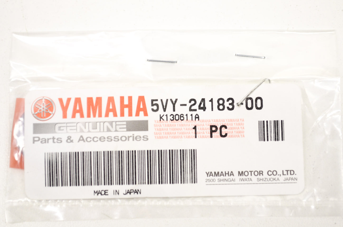 OEM Yamaha 5VY-24183-00-00 Locating Damper 3 Qty 2 NOS