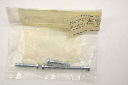 OEM Yamaha 98511-04020-00 Pan Head Screw Qty 4 NOS