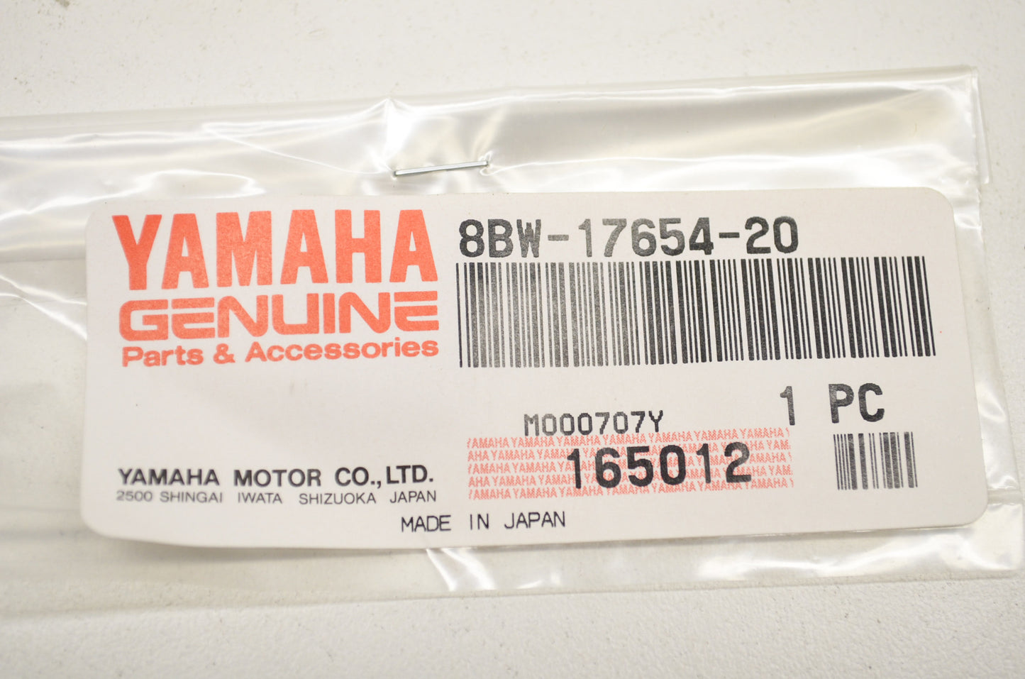OEM Yamaha 8BW-17654-20-00 Spacer Qty 3