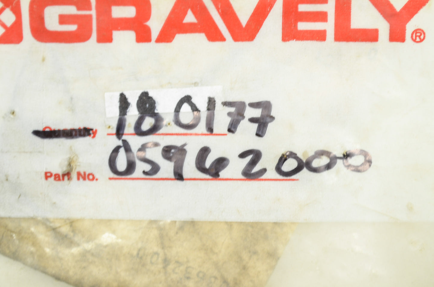 New Gravely Hex Bolt .50-13 x 1.50 NOS