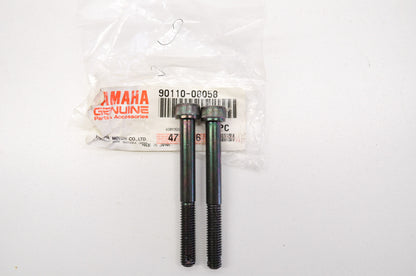 OEM Yamaha 90110-08058-00 Hex Socket Head Bolt Qty 2 NOS