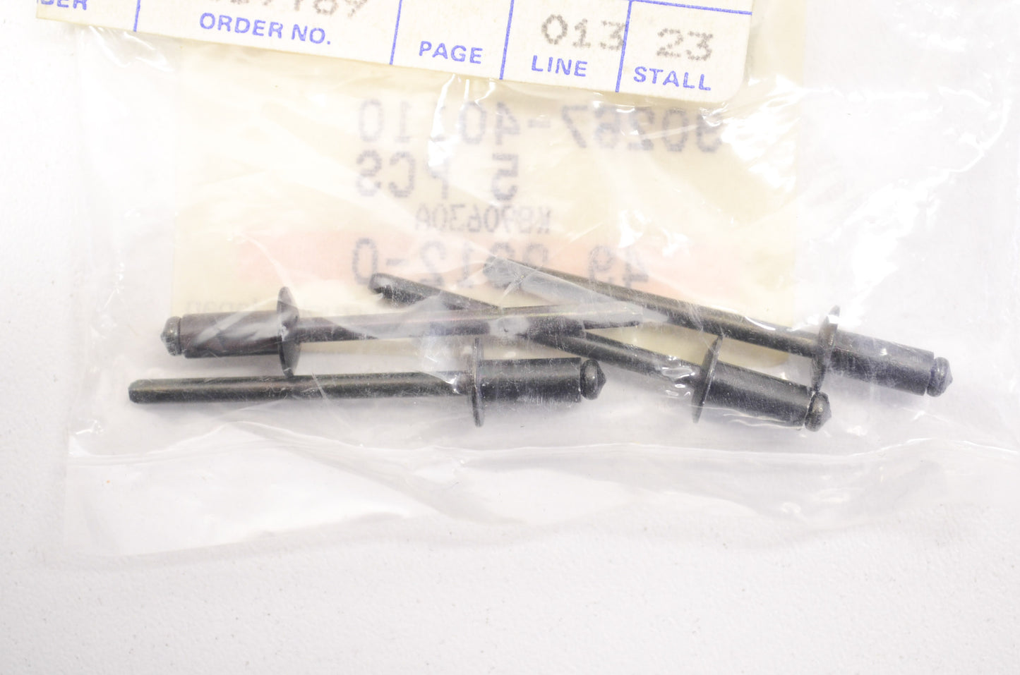 OEM Yamaha 90267-40110-00 Blind Rivet Qty 4 NOS