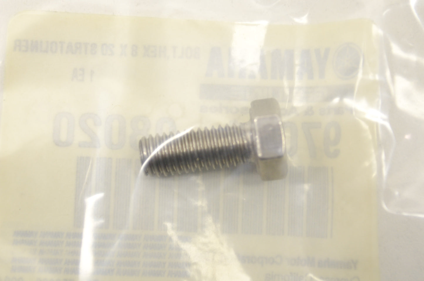 Hexagon Bolt NOS