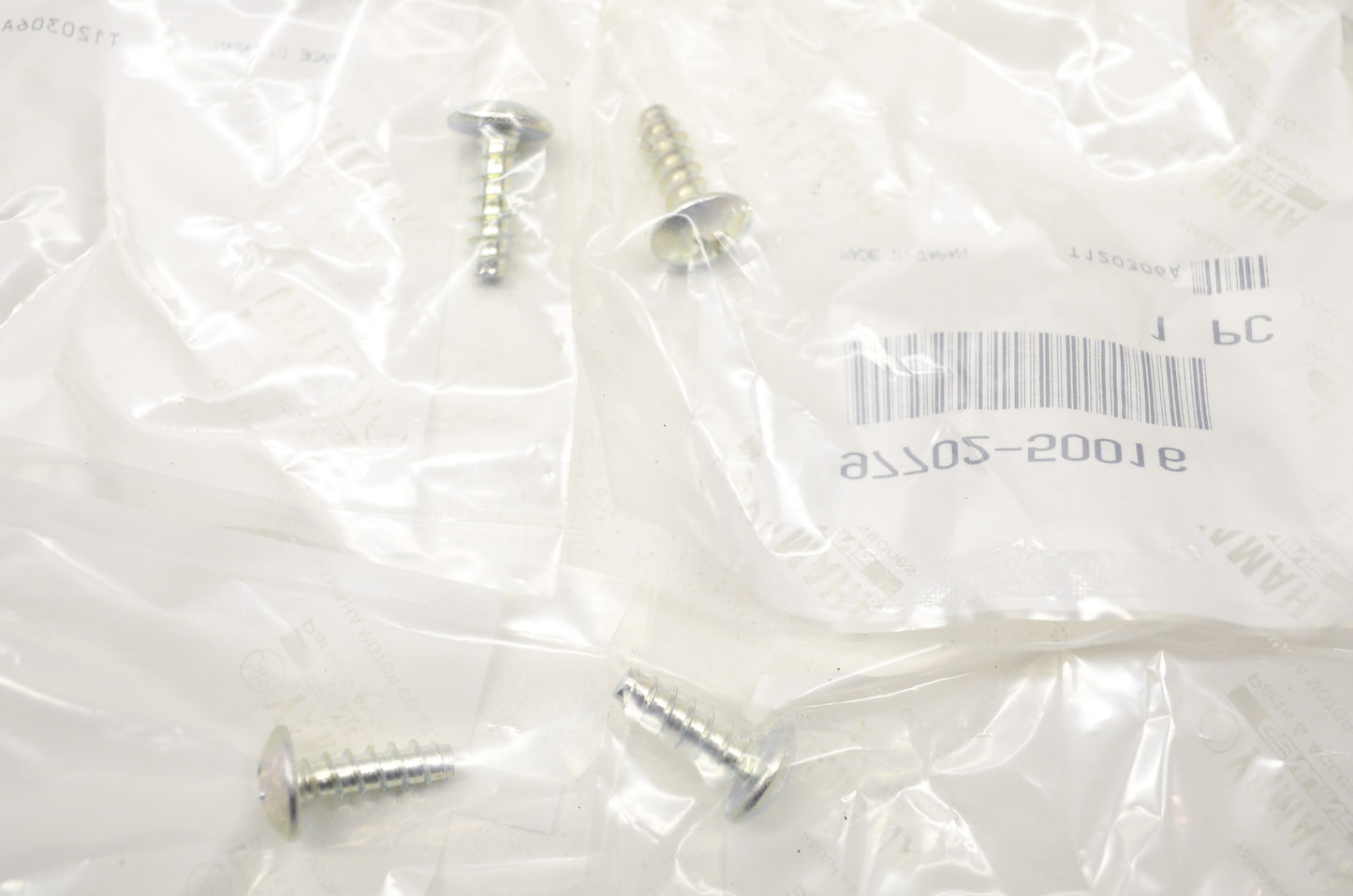 OEM Yamaha 97702-50016-00 Tapping Screw Qty 4 NOS