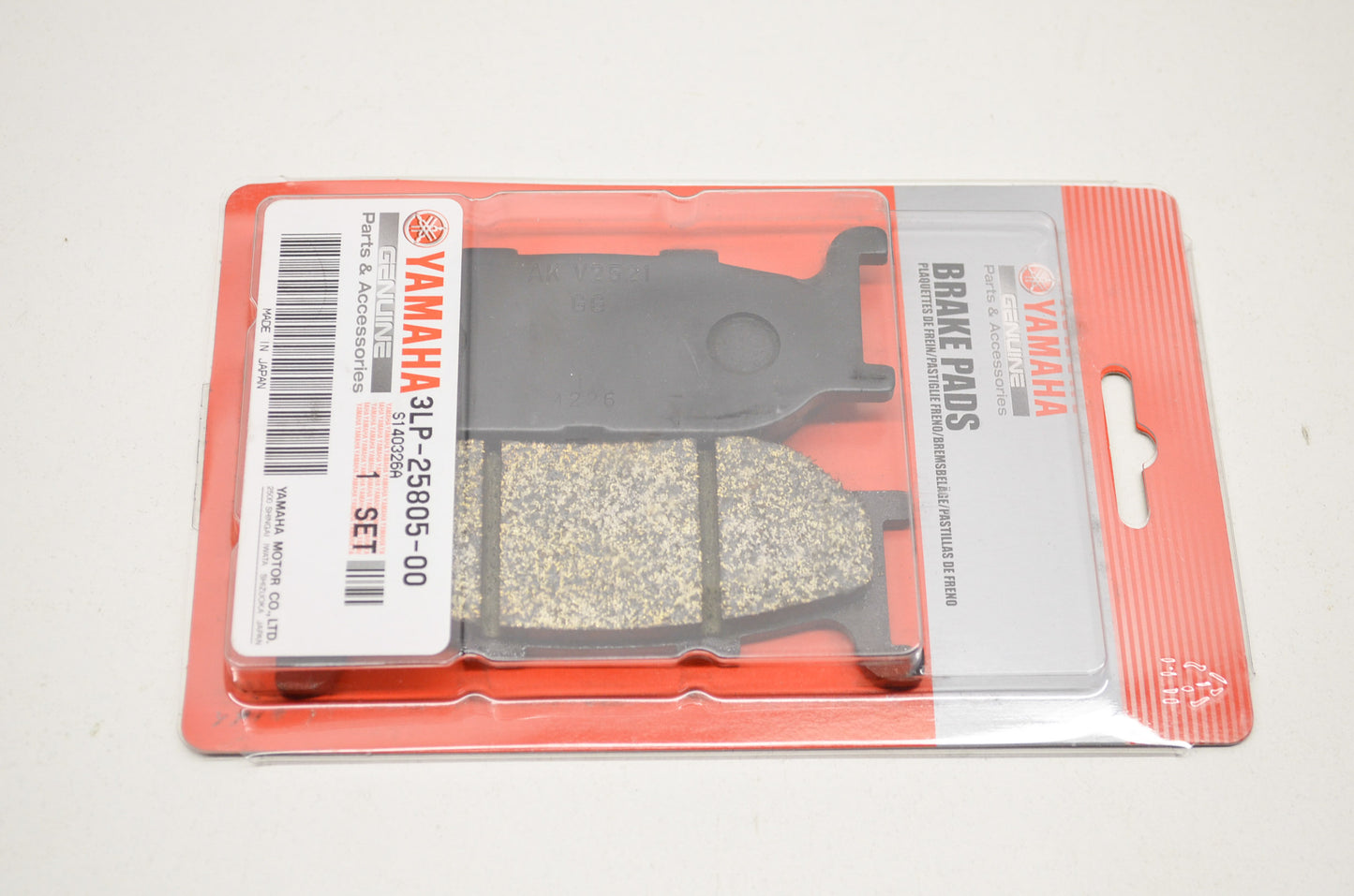 OEM Yamaha 3LP-25805-00-00 Brake Pad Kit NOS