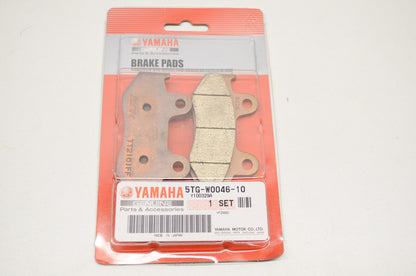 OEM Yamaha 5TG-W0046-10-00 Brake Pad Kit 2 NOS
