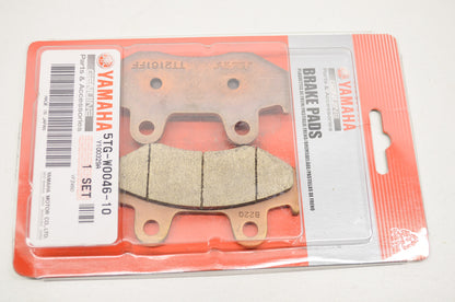 OEM Yamaha 5TG-W0046-10-00 Brake Pad Kit 2 NOS