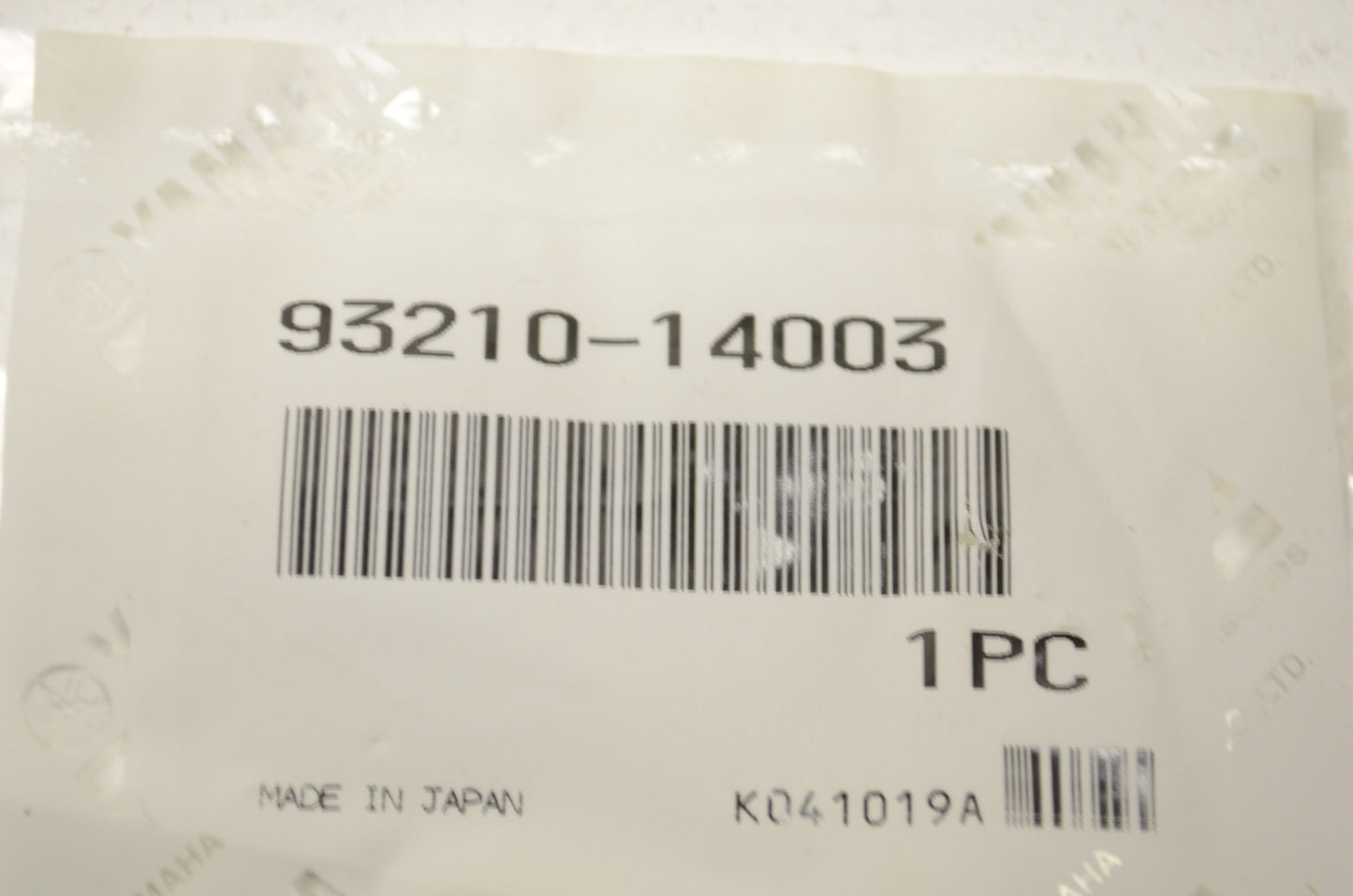 OEM Yamaha 93210-14003-00 O-Ring Qty 2 NOS