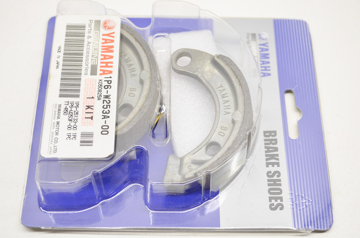 OEM Yamaha 1P6-W253A-00-00 Brake Shoe Kit NOS