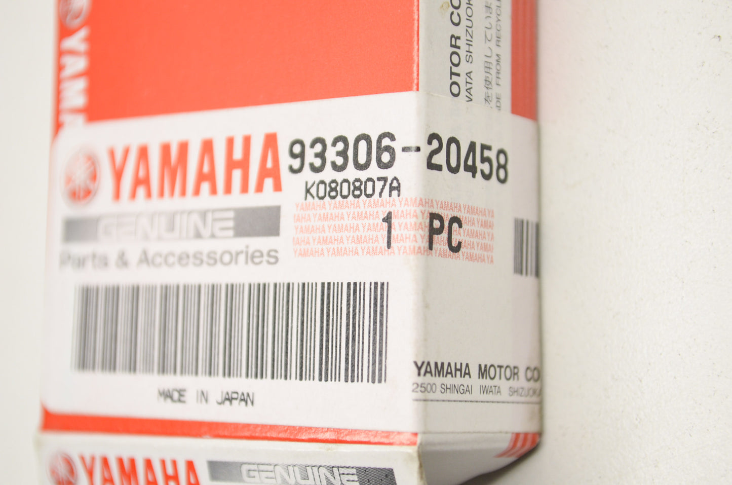 OEM Yamaha 93306-20458-00 Bearing NOS