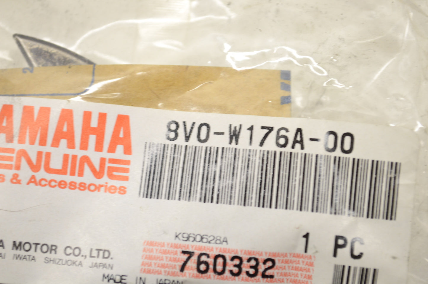 OEM Yamaha 8V0-W176A-00-00 Weight w/ Washer NOS