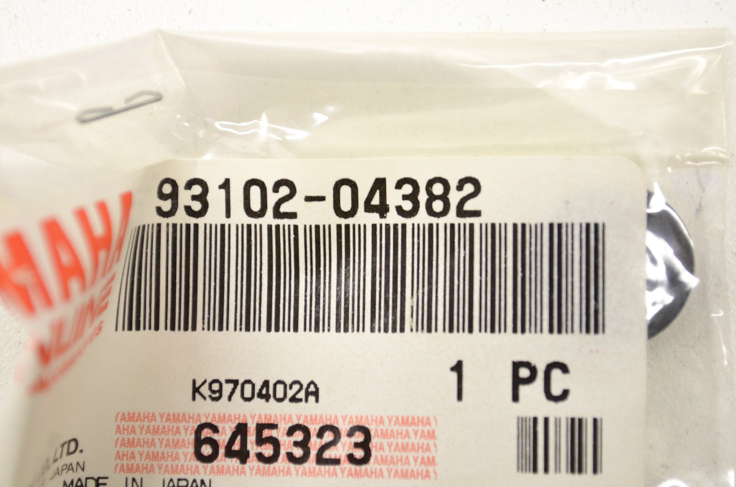 OEM Yamaha 93102-04382-00 Oil Seal Type SD NOS