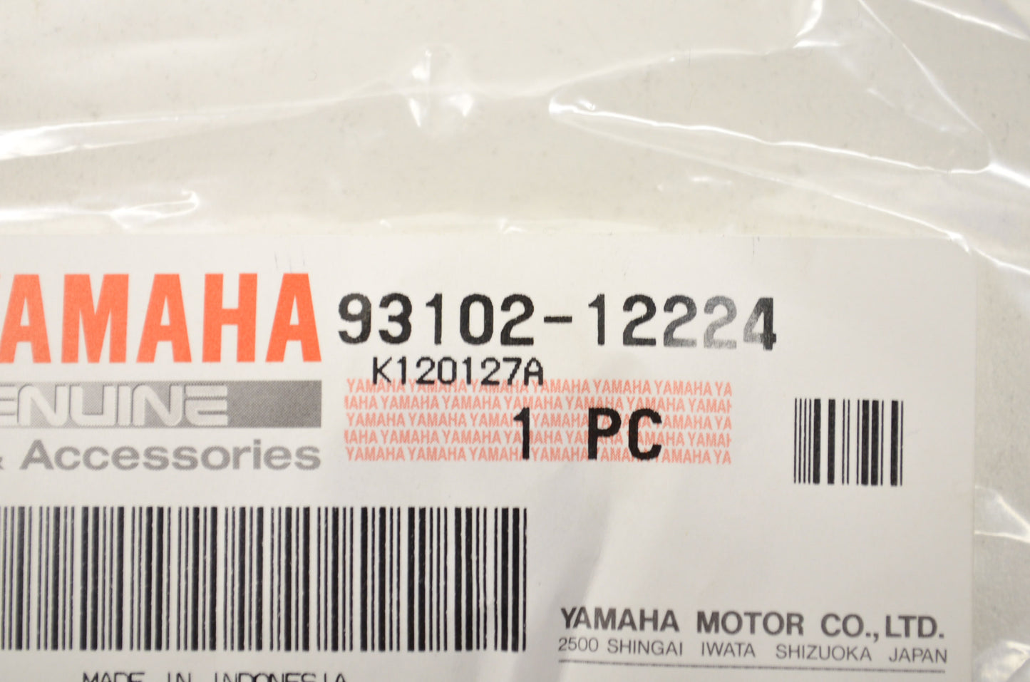 OEM Yamaha 93102-12224-00 Oil Seal Type SD NOS