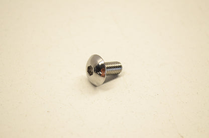 K&L 33-7867 Chrome Oval 4mm Allen Head Screw 6x12mm NOS