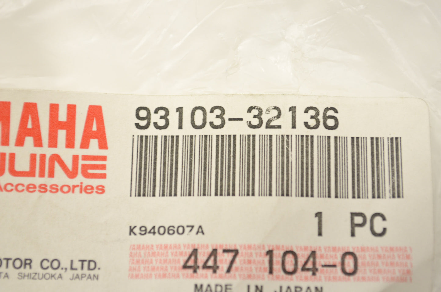 OEM Yamaha 93103-32136-00 Oil Seal Type SW NOS