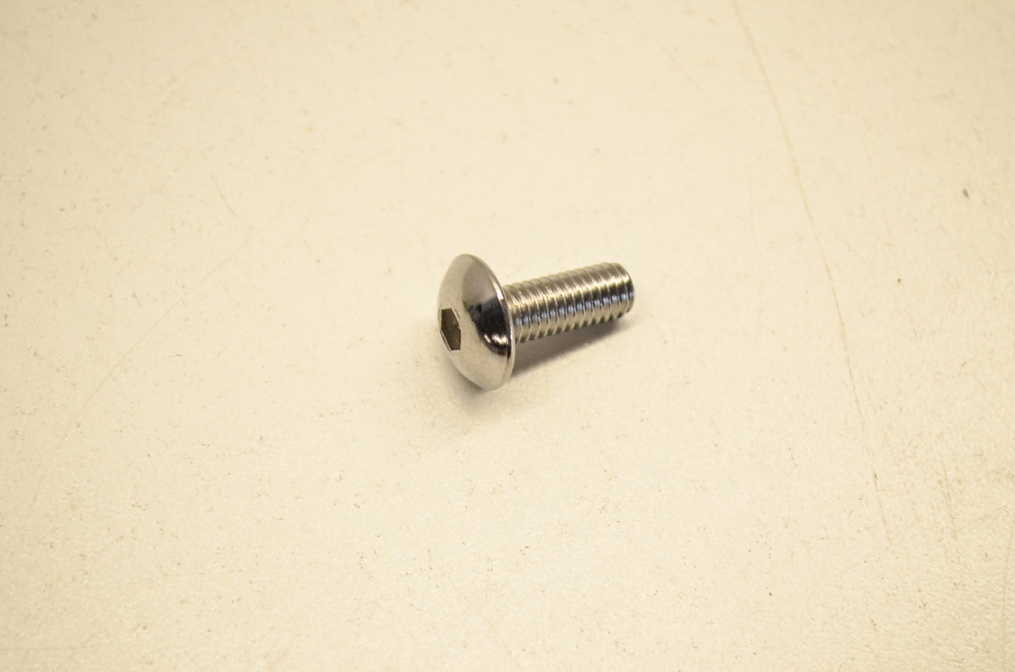 K&L 33-7868 Chrome Oval 4mm Allen Head Screw 6x16mm NOS