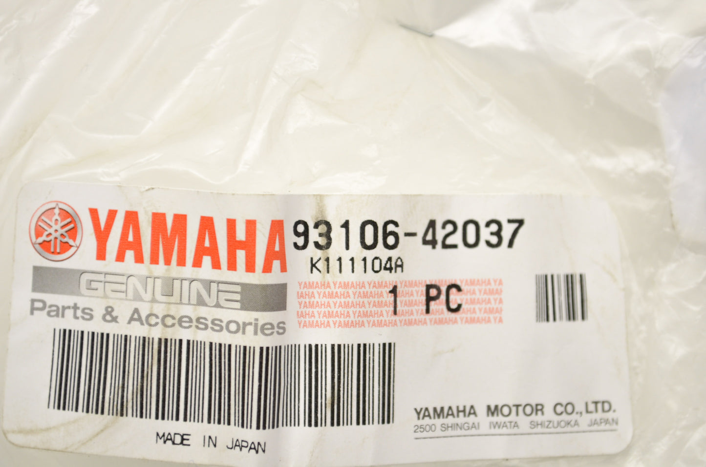 OEM Yamaha 93106-42037-00 Oil Seal Type DD NOS