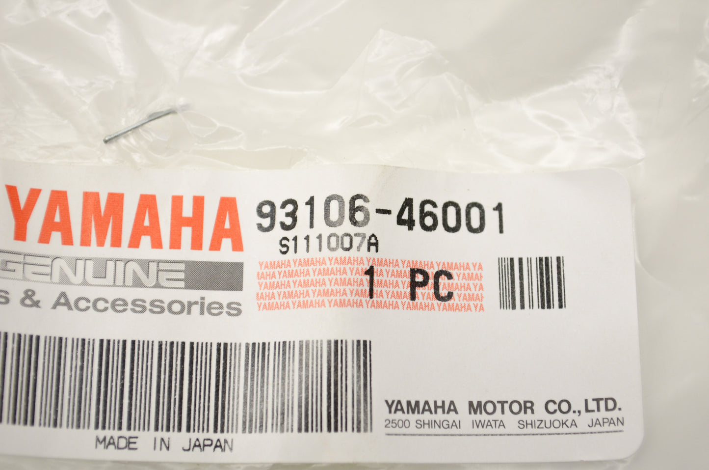 New OEM Yamaha 93106-46001-00 Oil Seal NOS
