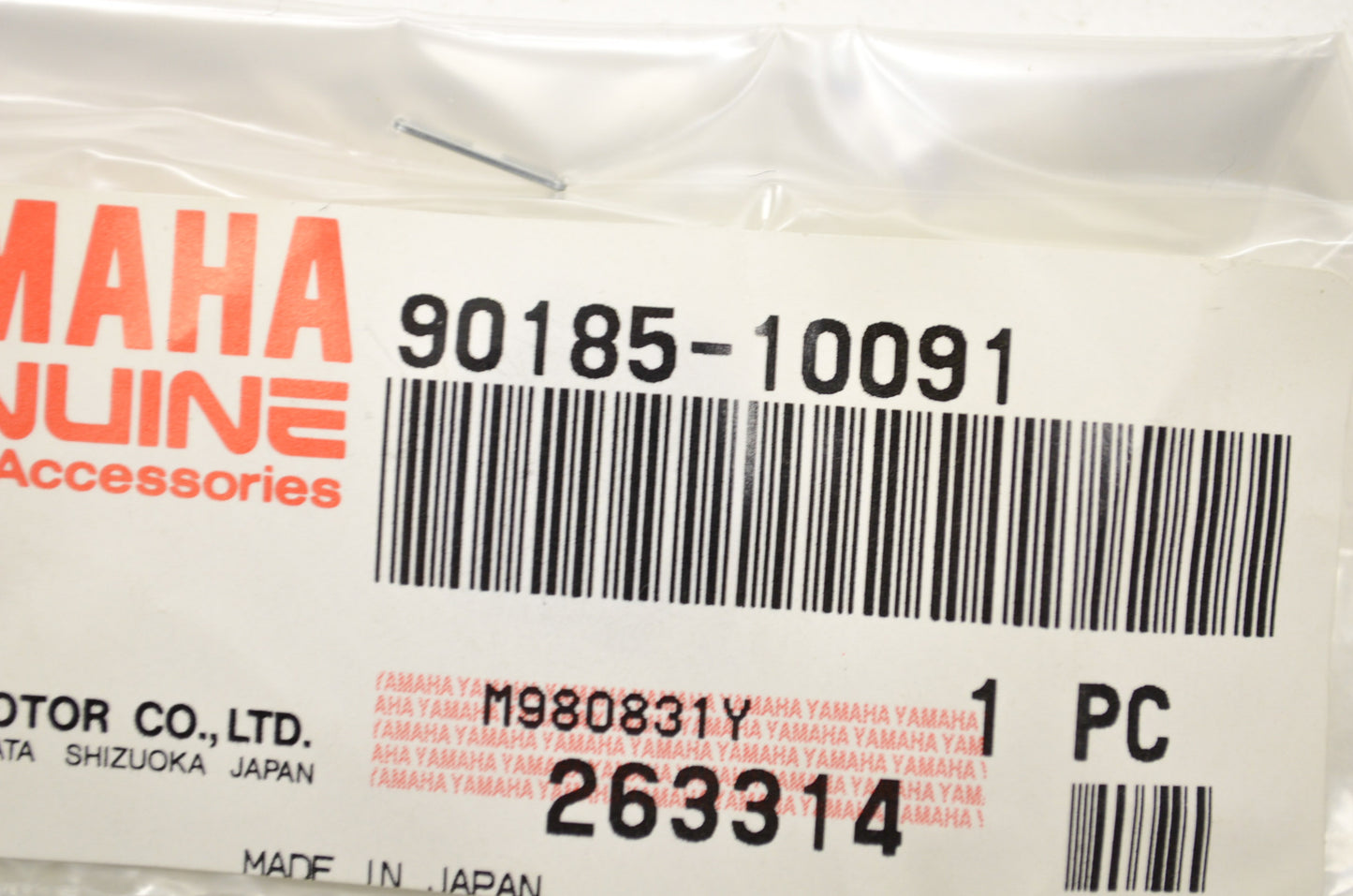 OEM Yamaha 90185-10091-00 Self-Locking Nut Qty 2 NOS