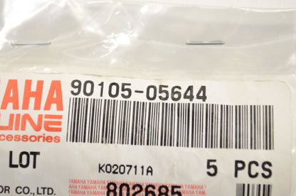 OEM Yamaha 90105-05644-00 Washer Based Bolt Qty 3 NOS