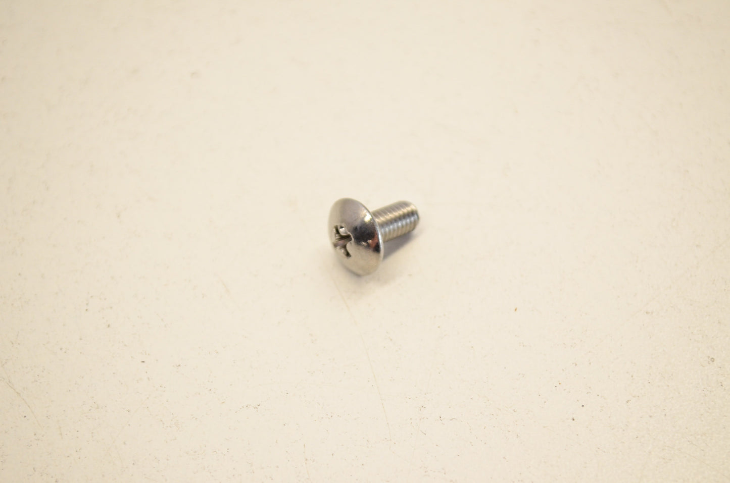 K&L 33-7853 Chrome Oval Head Phillips Screw 5x10mm NOS
