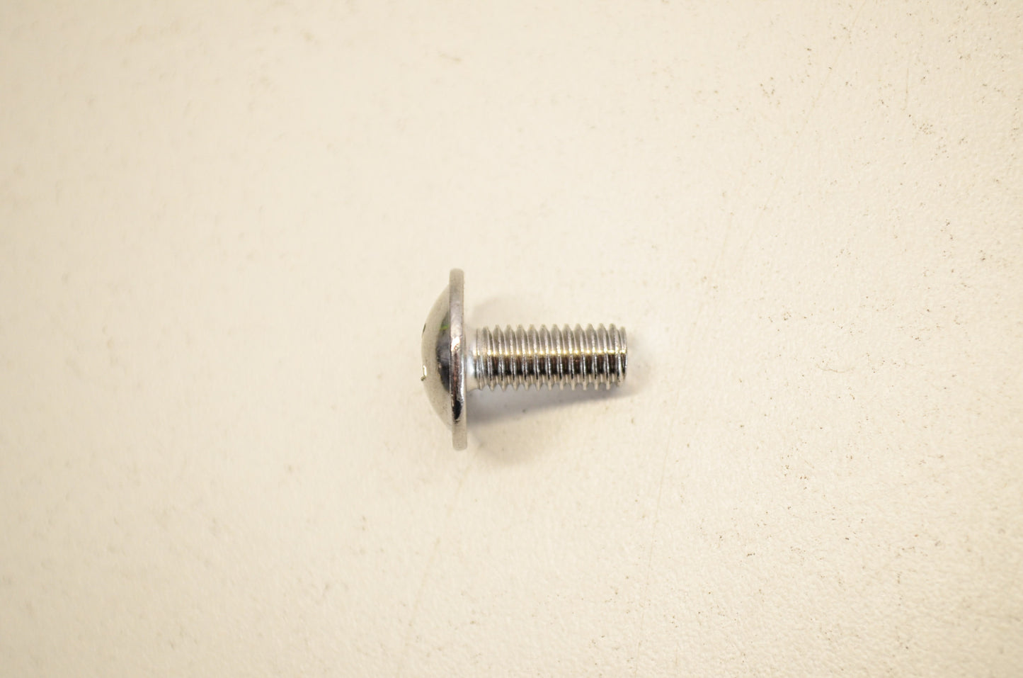 New K&L Chrome Oval Head Phillips Screw 6x14mm NOS