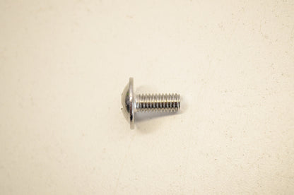 New K&L Chrome Oval Head Phillips Screw 6x14mm NOS