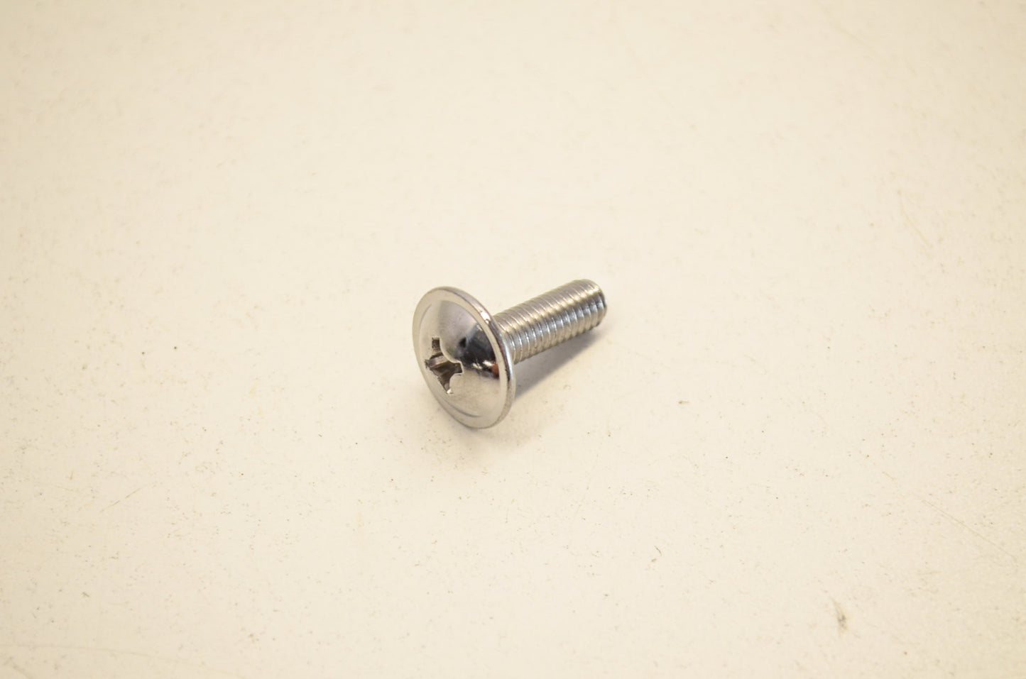 K&L 33-7860 Chrome Oval Head Phillips Screw 6x18mm NOS