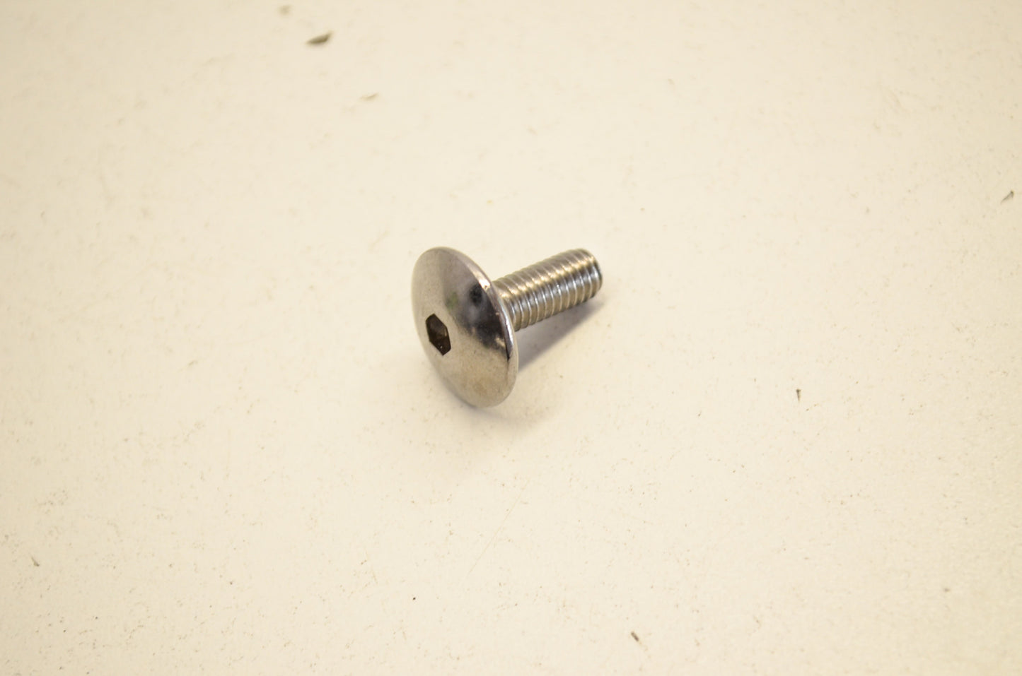 K&L 33-7863 Chrome Wide Oval 4mm Allen Head Screw 6x16mm NOS
