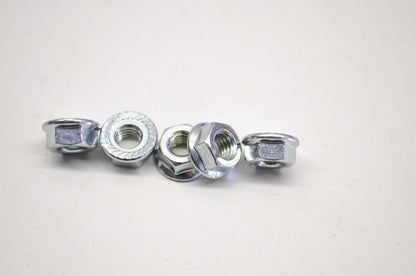 OEM Yamaha 95707-06500-00 Flange Nut (4MV) Qty 5 NOS