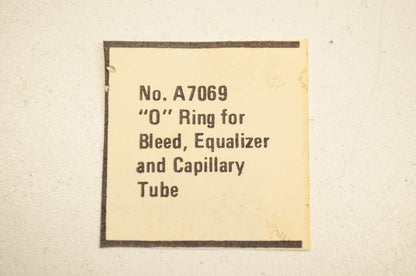 Everco A7069 O-Ring Qty 6 NOS