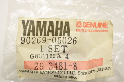 OEM Yamaha 90269-06026-00 Special Shape Rivet Qty 2 NOS