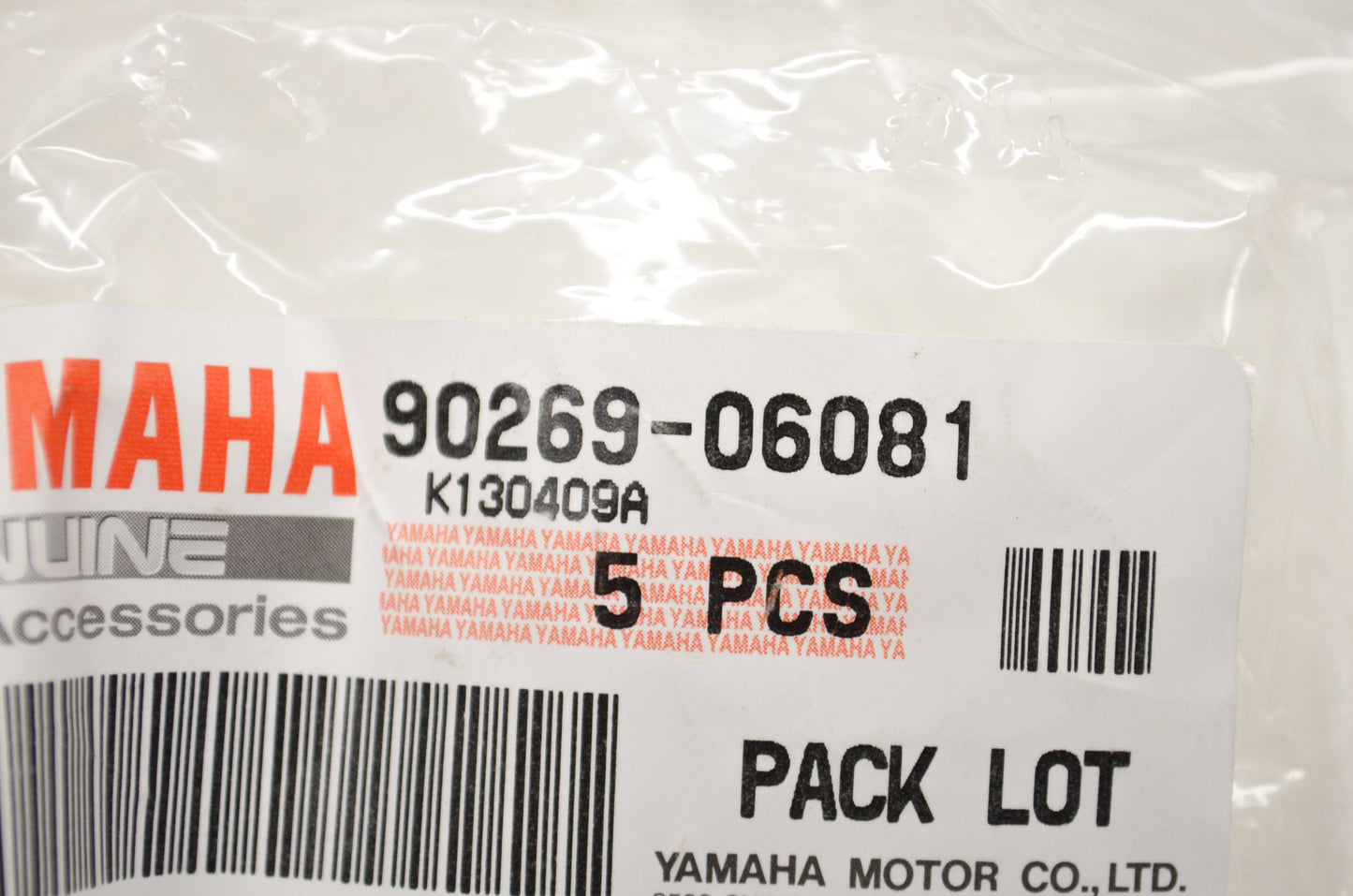 OEM Yamaha 90269-06081-00 Rivet Qty 3 NOS