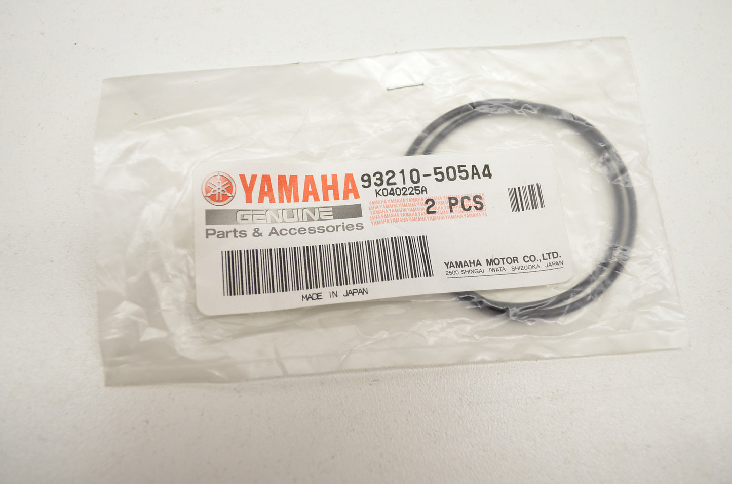 OEM Yamaha 93210-505A4-00 O-Ring Qty 2