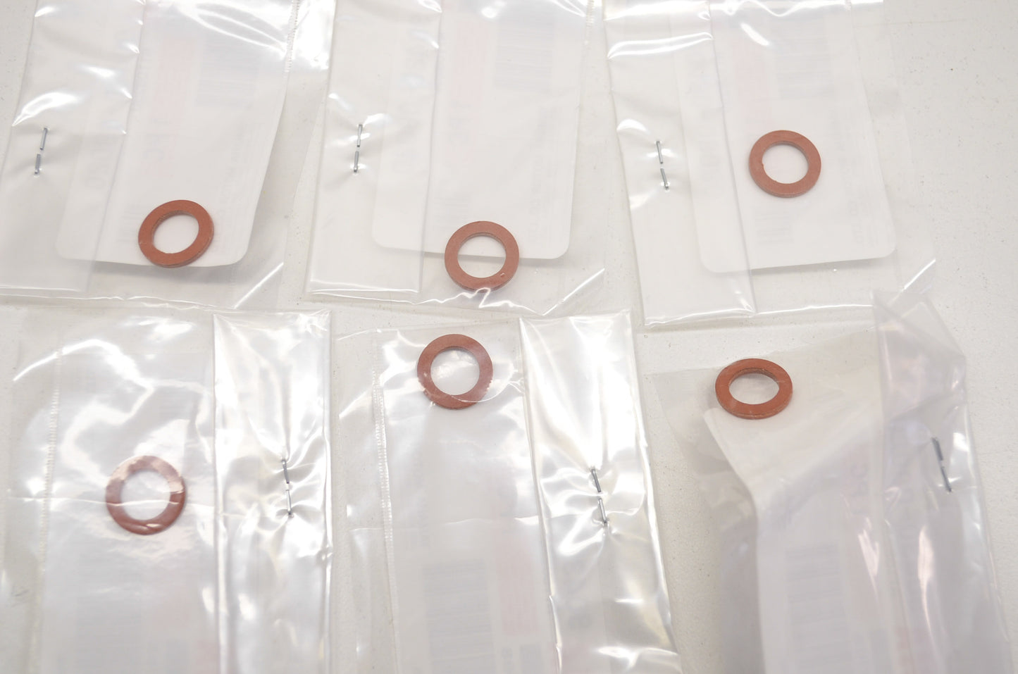 OEM Yamaha 90430-08020-00 Gasket Qty 6 NOS