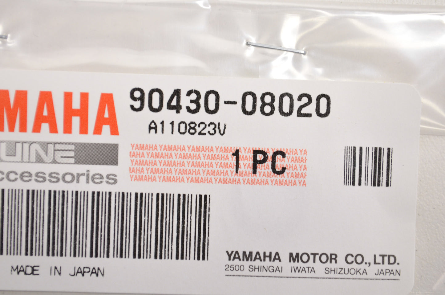 OEM Yamaha 90430-08020-00 Gasket Qty 6 NOS