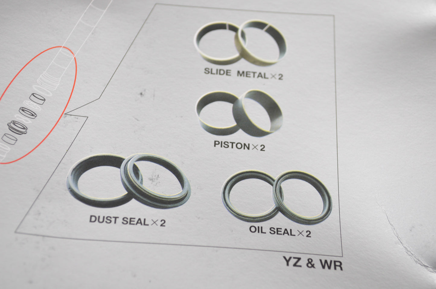 Fork Seals Kit NOS
