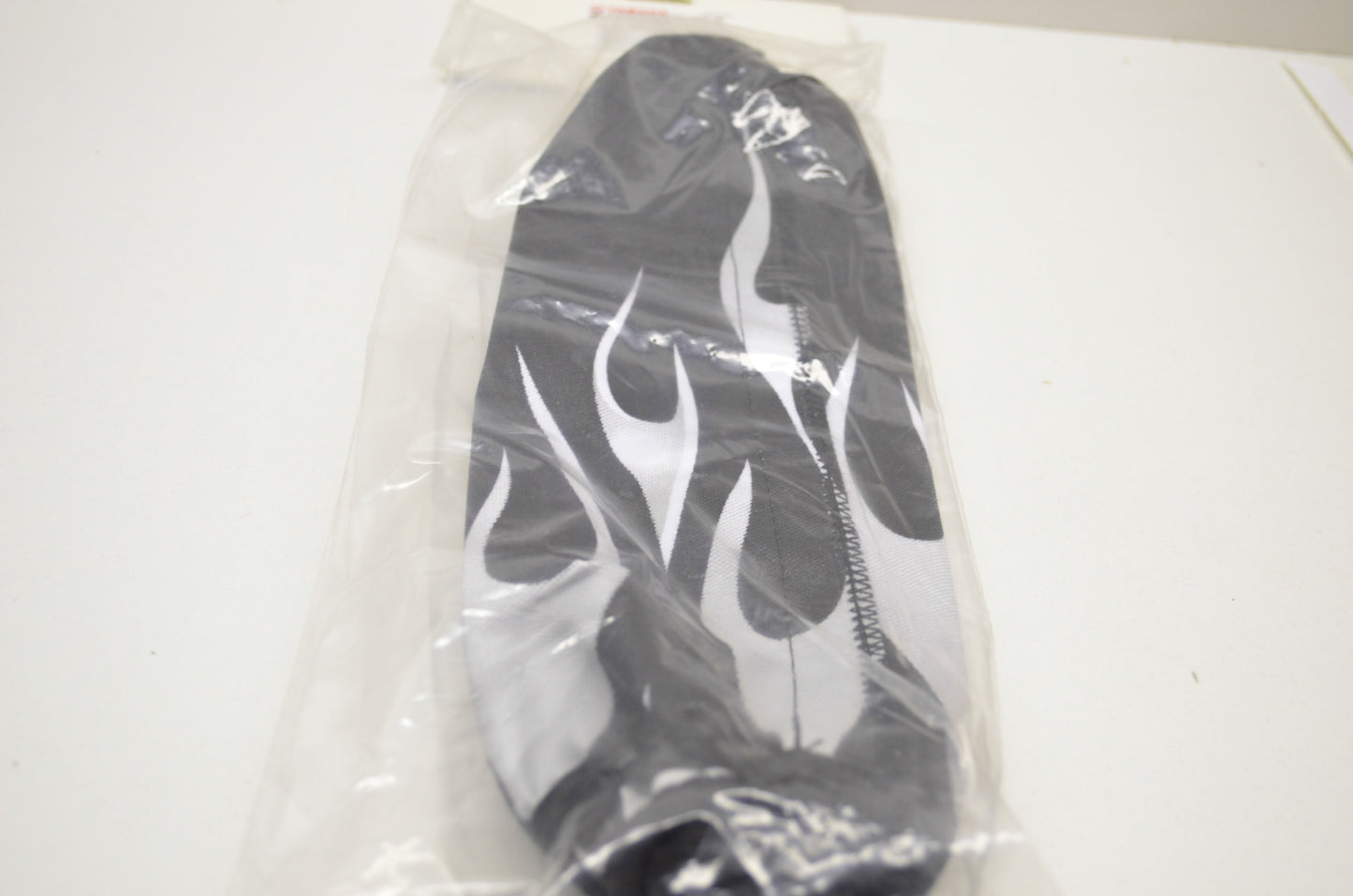 Black and White Front Shock Cover NOS