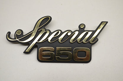 Gold Special 650 Emblem NOS