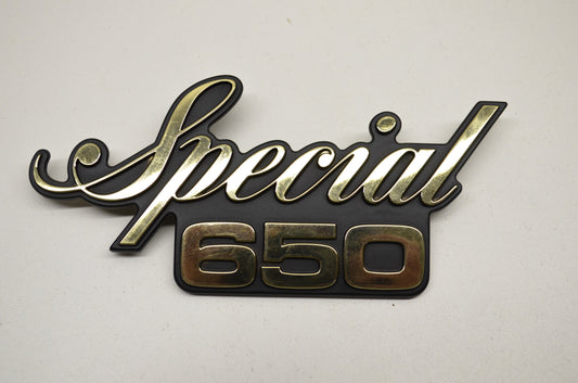Gold Special 650 Emblem NOS
