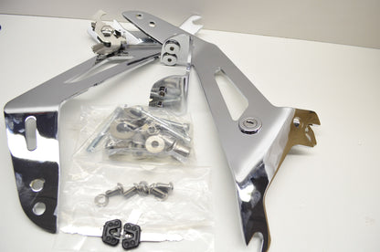 Chrome Quick Release Backrest Short Kit 11 Stryker NOS