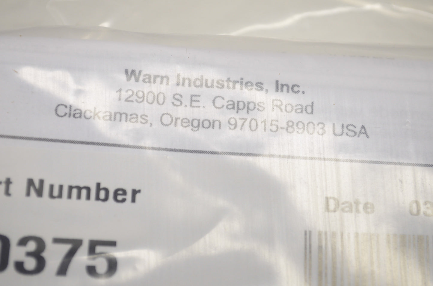 Winch 2500lb NOS