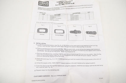 NEW OEM Yamaha Trunk Clasp Kit NOS