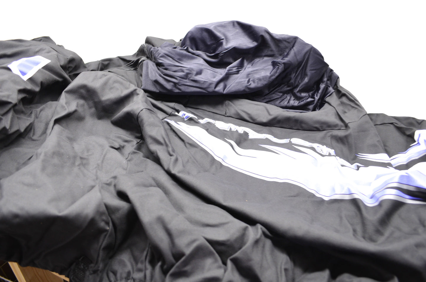 121 inch Blue/White Snow Mobile Cover Phazer NOS