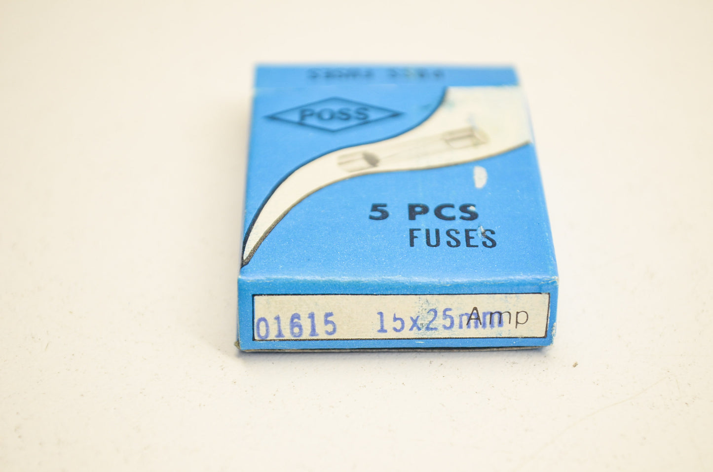 POSS 1615 Fuse 15x25 Amp Qty 10 NOS