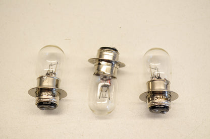 New Peace Light Bulb 6v 15-15W QTY 3 NOS